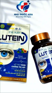 Eye Ruby Lutein viên uống hỗ trợ tăng cường thị lực 30 viên Hỗ trợ giảm các triệu chứng khô mắt mỏi nhìn mờ