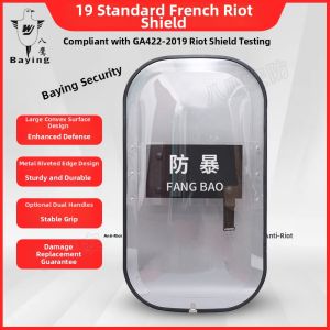 Baying | Khiên Chống Bạo Động PC Trong Suốt với 2 Tay Cầm