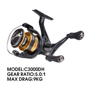 SHIMANO Reel SAHARA Spinning Fishing Reel 5.0:1/6.2:1 Ratio Metal Spool 3-11KG Power Saltewater Fishing Reels