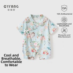CAIYINGFANG | Cotton Newborn Summer Jumpsuit