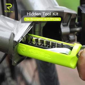 RRSkit | Bộ Dụng Cụ Sửa Xe Đạp Ẩn RRSkit Dành Cho Xe Brompton Dòng A/C/P Bộ Sửa Chữa Gấp Gọn Di Động Tích Hợp Hộp Đựng Khung Xe