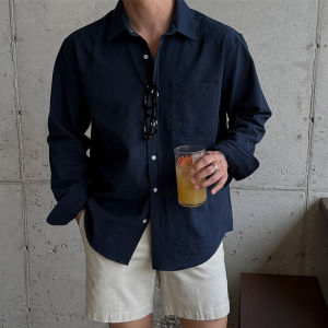 Ssumenam | Casual Relax Summer Mens Linen Shirt