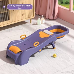Ghế Gội Đầu Trẻ Em Chống Trượt Có Thể Gấp