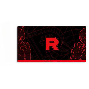 Bandai | Tấm Lót Chuột Cao Su Chống Thấm Team Rocket PTCG Anime Thảm Bàn Phím Thẩm Mỹ Dành Cho Game Thủ Và Sử Dụng Văn Phòng