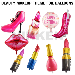 Beauty Makeup Theme Foil Balloon Belon