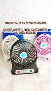 KIPAS PORTABLE MINI / KIPAS DUDUK MINI RECHARGEABLE / KIPAS ANGIN MINI TERMURAH / KIPAS TANGAN BATERAI BISA DI CHARGER / KIPAS LAPTOP / KIPAS TRAVELLING