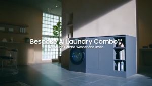 Samsung Bespoke AI Laundry Combo™ | Washer Dryer -Heat Pump Drying Technology | 25/15 kg | WD25DB8995BZFQ WAH LEE STORE