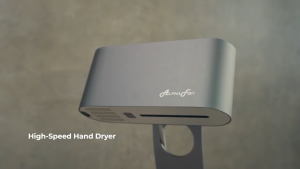 ALPHA MOTTO HD 1S High Speed Hand Dryer with Dual-Mounting Option (Dazzling Gold Rose Gold Titanium)