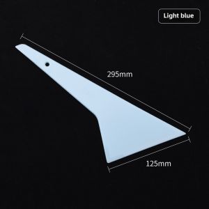 Car Film Tool Solar Film Squeeze Water Plug Edge Scraper Abrasion Resistant High Temperature Resistant Plastic Baking Scraper Oblique Angle Triangle Scraper