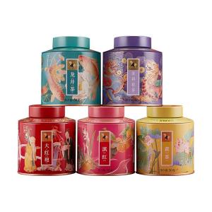 BAMA TEA | Gift Box Tea Set Combination of Oolong Jasmine Yellow Longjing
