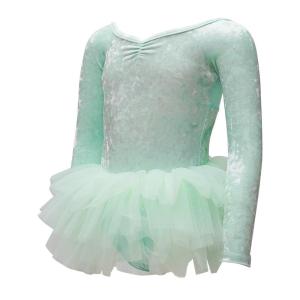Sansha | Children Ballet Tutu Dress Diamond Velvet Long Sleeve