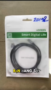 Cáp USB Type C sang Cổng Âm Thanh 3.5mm (đực) dài 1M Ugreen 20192 (có Chip DAC) Chính Hãng