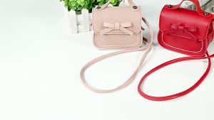 LQNLQ Solid Color Little Girl Female Lipstick Tote Shoulder Bag Kids Purses and Handbags Mini Crossbody Bag Toddler Purse Small Coin Pouch