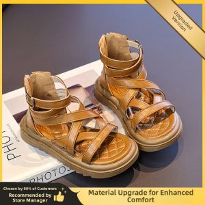 Fashionable Roman Sandals for Big Girls Summer Wear
