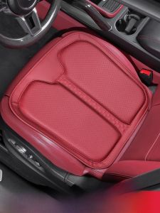 Porsche Car Seat Cushion Single Piece Ventilated Breathable NAPPA Leather Cool Pad Four Seasons Universal Flannel Car Seat Cover