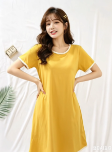 🫰🏻 Sweetie Store 🫰🏻 [ READY STOCK ] Women Pyjamas Home Style Nightdress With 3 Colour