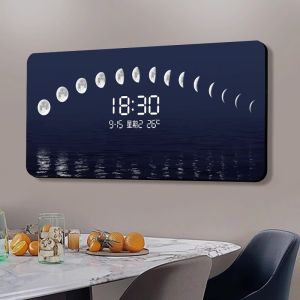 BAOGEYU | Luxury Decorative Electric Box Cover with Clock Large Size