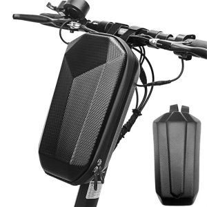 Scooter Bicycle Skateboard Waterproof Hard Shell Front EVA Hard Shell Bags Bicycle Handlebar Hanging Bag MTB Bike Carry Storage