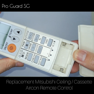 [SG] Replacement Mitsubishi (Singapore) Cassette Ceiling Mitsubishi Aircon Remote PAR-FL32MA PAR-FA32MA W001CP