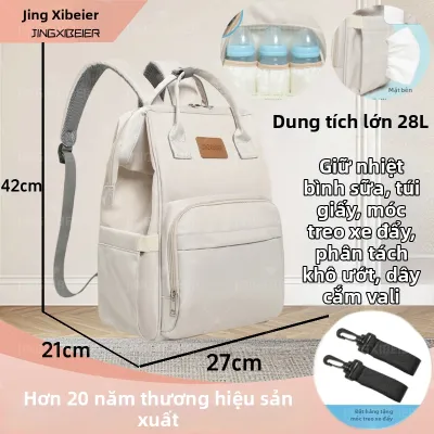 Balo Đa Năng Cho Mẹ Nhẹ Nhàng Thời Trang Dung Lượng Lớn