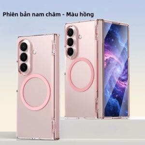 CHUBAN | Ốp Lưng Cứng Bảo Vệ Toàn Diện Tương Thích Magsafe Cho Dòng Samsung Galaxy Z Flip Fold - Bảo Vệ Bản Lề Với Màng Bảo Vệ Mặt Trước Chống Trầy Xước Chống Trượt