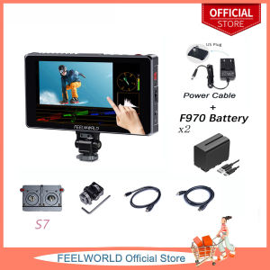 FEELWORLD S7 7-inch 12G-SDI HDMI2.0 Camera Field Monitor High Brightness1600nit Touchscreen