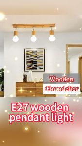 Rotating Wooden Spotlights Clothing Stores Coffee Shop Entrance Corridors Bathroom Mirrors Headlight