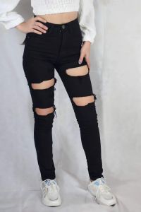 Black 4 Big Butas Highwaist Denim Jeans Made in Thailand
