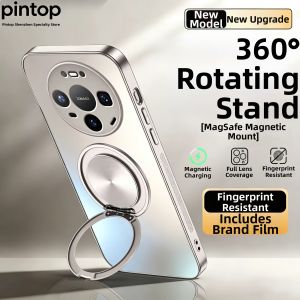 SIMERST | Shatterproof Magnetic AG Matte Premium Stand Support Phone Case