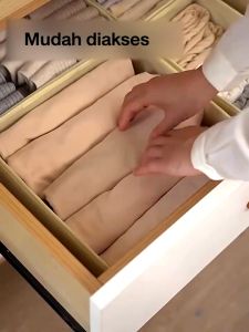 Kotak Penyimpan Mainan & Peralatan Rumah Tangga Set Enam-potong Tanpa Tutup Lipat