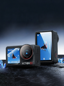 DJI Action5Pro Tempered Glass Screen Protector for Action4/3 Sport Camera Pocket3 New Model Front And Back Screen Panoramic Camera High Definition Protection