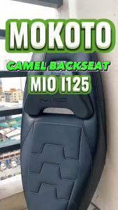YAMAHA MIO I 125 CAMEL BACK SEAT ASSY  EMBROID LOGO CARBON DELUXE DESIGN FOR MIO I 125 MOTORCYCLE