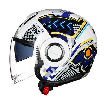 Zeus | Dual Lens Bluetooth Equipped Motorcycle Helmet