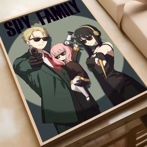 Bandai | SPY X FAMILY Tranh Gắn Đá Full Tròn/Vuông Kim Cương Khảm Tác Phẩm Nghệ Thuật Anime Theo Chủ Đề Handmade Trang Trí Văn Phòng Tại Nhà Quà Tặng