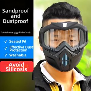 Jiaxun | Dustproof High-Definition Grinding Anti-Fog Windproof Full Face Mask