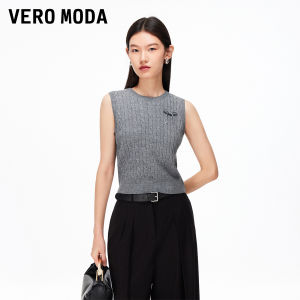 Vero Moda | Woolen Elegant Bow-knit Vest