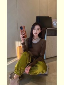 New 2025 Womens Thickened Fleece Lined Cotton Pants And Jacket Traditional Chinese Style Outerwear for Winter Fashionable plus Size