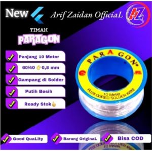 Timah Paragon 10 Meter Tenol solder Timah Solder 60/40 0.8mm