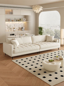 Cream French Style Cloudy Velvet Sofa