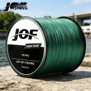 JOF | Dây Câu Cá JOF PE 300m/500m/1000m 12 Sợi Bện 0.16mm-0.50mm Đa Sợi Dùng Cho Câu Biển Sông Hồ Bãi Biển Đá.