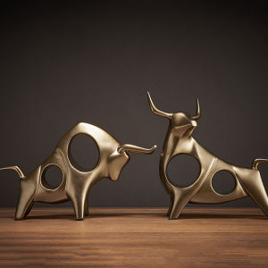 เครื่องประดับกระทิงนำโชค สำหรับการขนส่งที่เป็นมงคล ที่ของตกแต่งฮวงจุ้ย ที่ของขวัญเพื่อเพื่อน และฝากตามเทศกาล