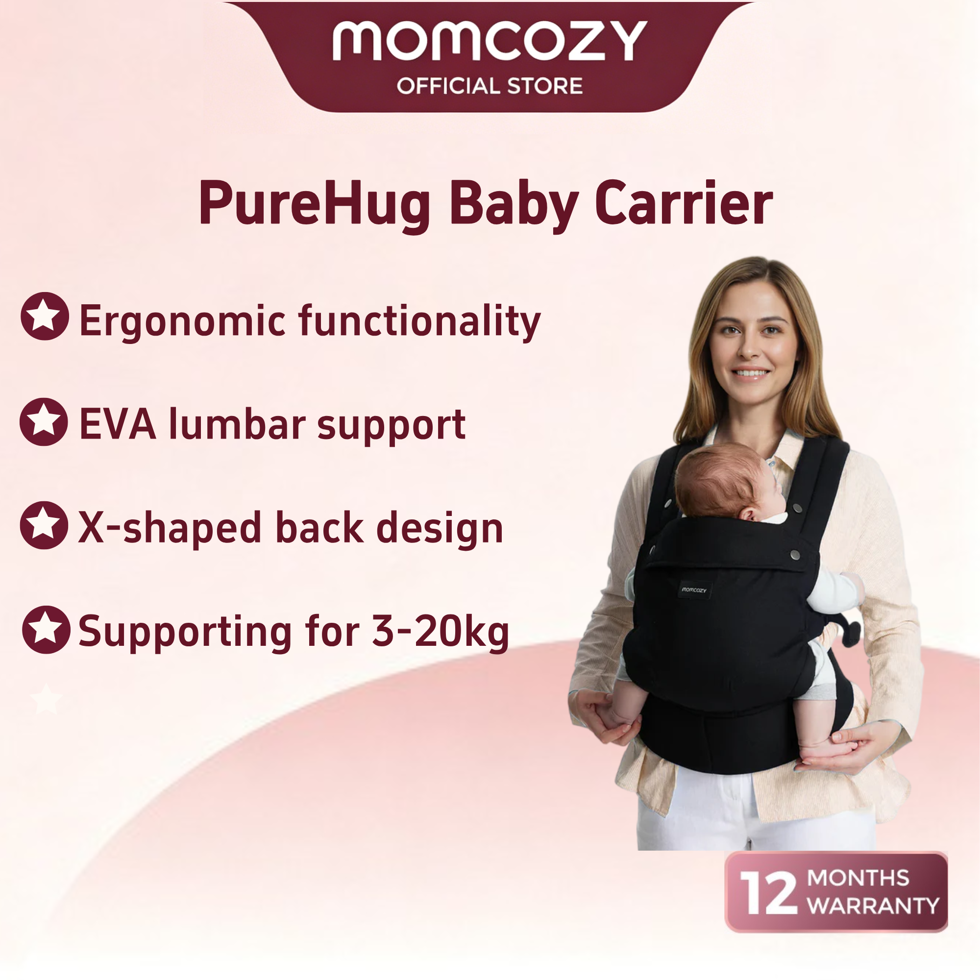 Momcozy PureHug 3-in-1
