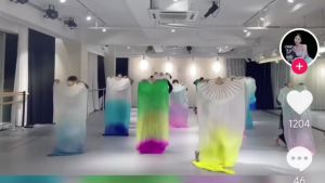 1.8M Long Dance Fan Multicolor Bamboo Fan Belly Dance Performance Long Fan Stage Performance Fans