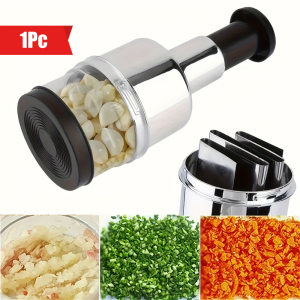 Stainless Steel Garlic Press Crusher Manual Garlic Mincer Chopping Garlic Tools Fruit Vegetable Slicer Tools Kitchen Accessories