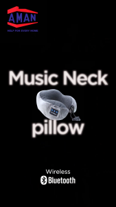U Shape Music Pillow Rebound Memory Foam Hump U Pillow Travel Pillow Neck Pillow Car Pillow Head Rest Cushion Bantal 枕头