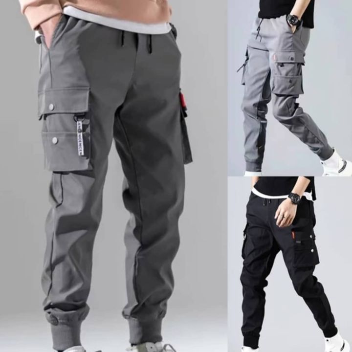Mens Tactical Sportswear Fashion Cargo Pants Jogger Pants Trousers