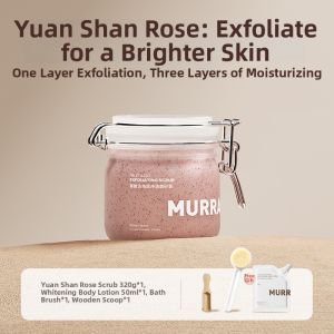 MURRAYLE | Exfoliating AHA Body Scrub for Whitening Skin and Removing Keratosis Pilaris