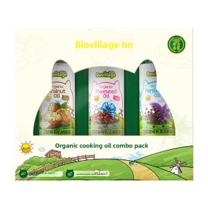 Biovillage | Organic Walnut Oil Flaxseed Oil Perilla Oil Set
