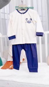 UALAROGO Bộ sơ sinh dài tay petit cài giữa cho bé trai - bé gái  (0-9m) (UR2295 - 2281)