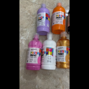 Màu poster paint Mont Marte chai 500ml dùng vẽ tranh tô tượng LIM DIY